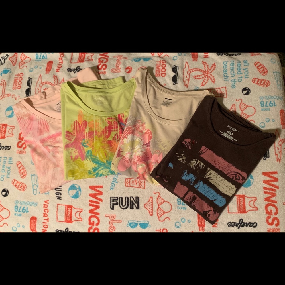 ⛱Bundle of 4 xl tee shirts